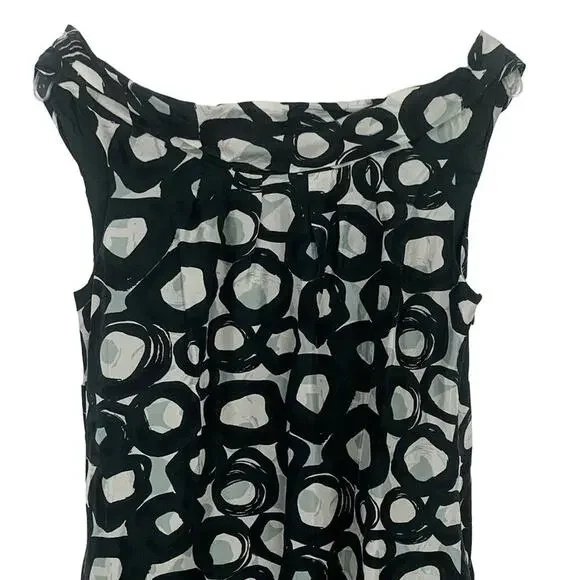 NY&Co Silk Cocktail Mini Dress Green Party Size 6 - Picture 4 of 8